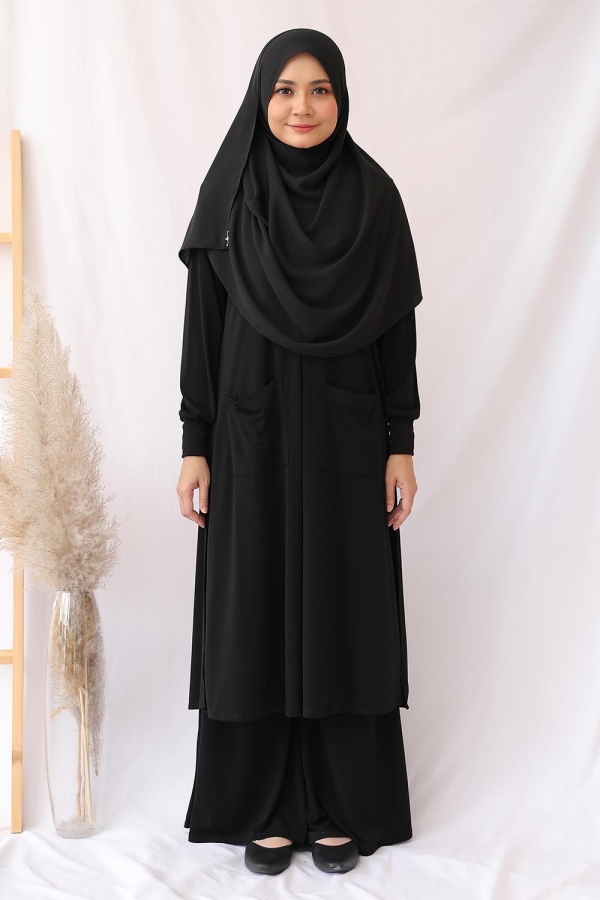 Amna Blouse - Black Amna Blouse - Black